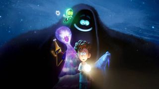 A promotional image for &quot;Orion and the Dark&quot; on Netflix