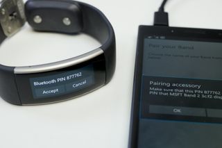 Microsoft Band 2 Pairing