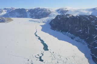 Greenland fjord