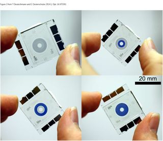 'Smart Glass' Micro-Iris