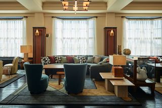 The fifth-floor club house of Soho House Amsterdam