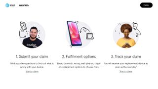 at&t asurion claim steps