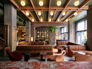 hotel lobby at ace hotel sydney