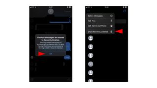 iOS 16 Recover Deleted Messages on iPhone