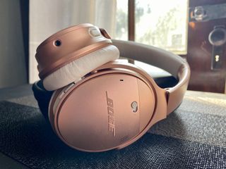 Rose Gold Bose QuietComfort 35 II headphones