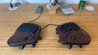 Keyboardio Model 100 keyboard