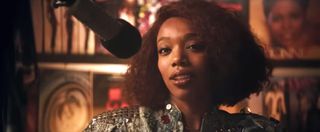 Whitney Houston (Naomi Ackie) in I Wanna Dance With Somebody