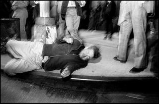 USA. New York City. Fifth Avenue. 1984, by Bruce Gilden