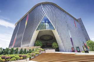 Xiqu Centre Hong Kong exterior view