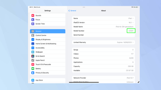 How to check your iPad model and generation