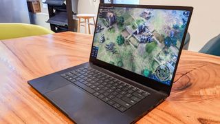 Razer Blade 15 on desk