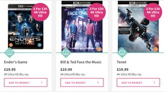 4K Blu-ray deal at HMV