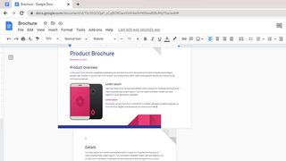 How to display a page in landscape mode in Google Docs