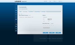 Linksys Hydra Pro 6 app screen shot
