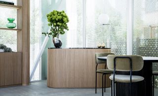 Natur with modern interior design