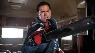 Ash in Ash Vs. Evil Dead