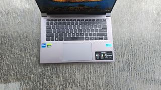 Acer Swift X 14 keyboard