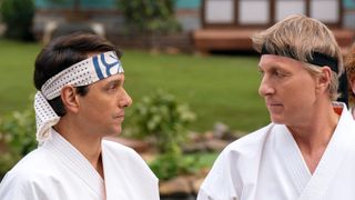 Ralph Macchio and William Zabka in Cobra Kai season 6