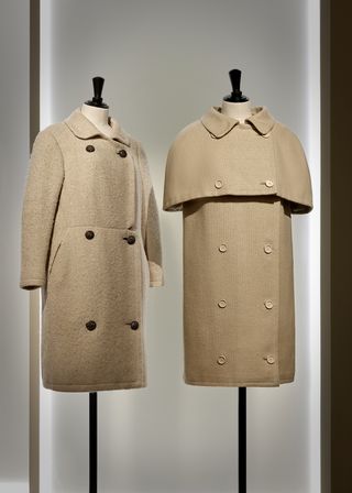 Cristóbal Balenciaga: Master of Tailoring installation shots at SCAD FASH Museum