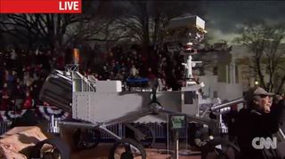 Curiosity Replica In Obama's Inaugural Parade