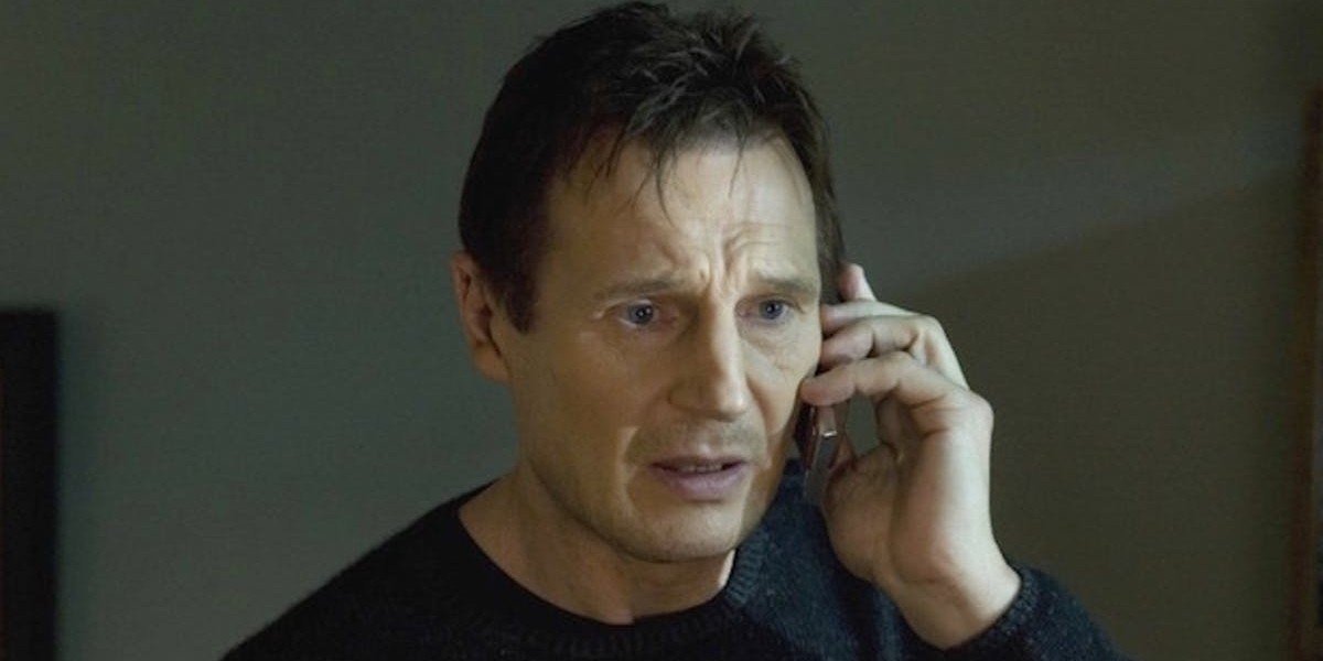 Liam Neeson as Bryan Mills in Taken (2008)