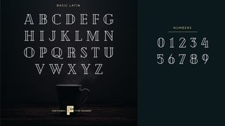 Best free fonts: Sample of Cheque