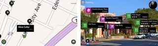 City Lens Map and Camera views