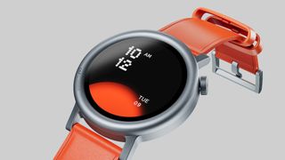 The CMF Watch Pro 2 in orange.