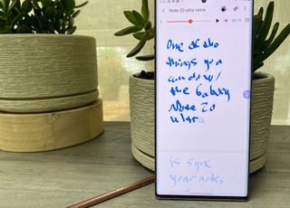 Samsung Galaxy Note 20 Ultra S Pen audio recording