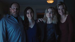 (L to R) Matt Gordon as Thomas, Sarah Desjardins as Jenna, Maddie Hasson as Henrietta and Missi Pyle as Cleo in Impulse