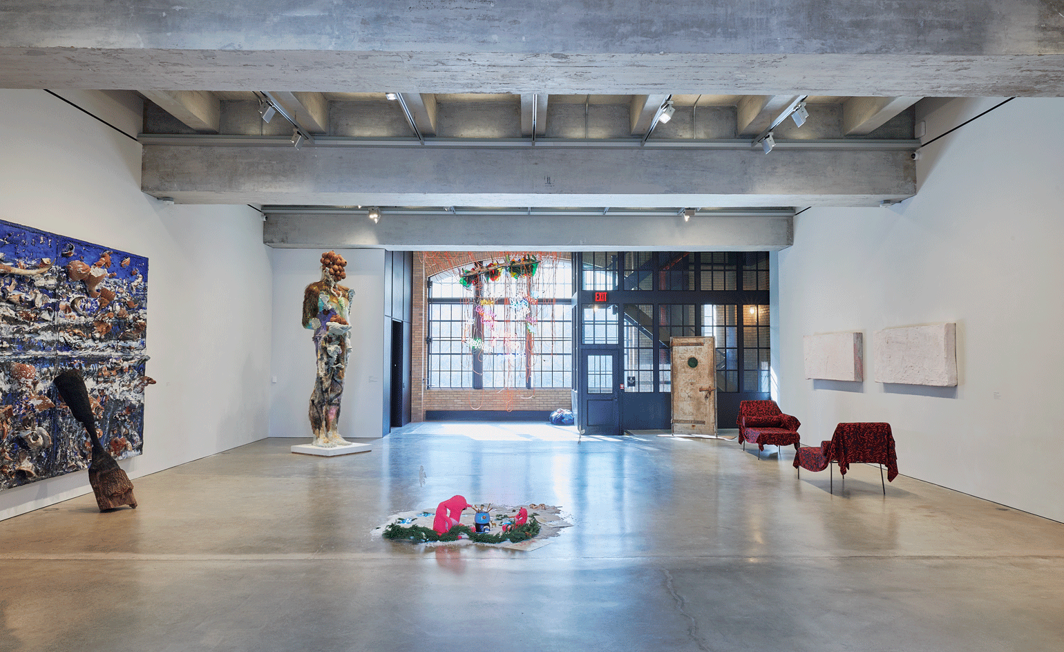 Third floor, installation view