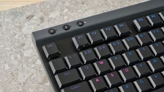 Photograph of the Logitech G515 Lightspeed TKL keyboard