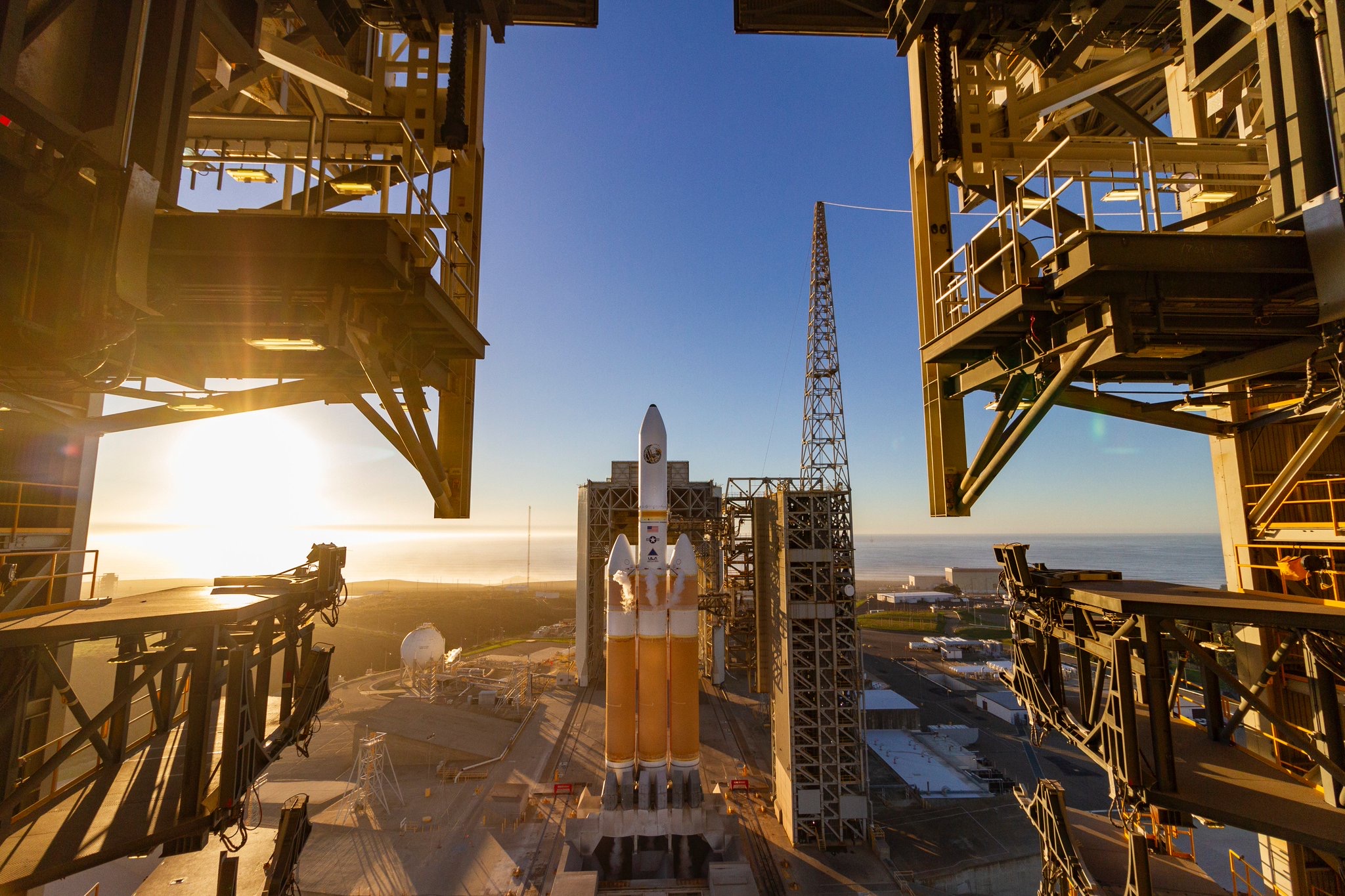 NROL-71 Rolling Out