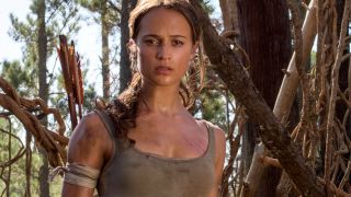 Alicia Vikander as Lara Croft in 2018's Tomb Raider