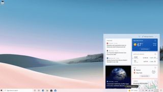 Windows 10 News and Weather Widget