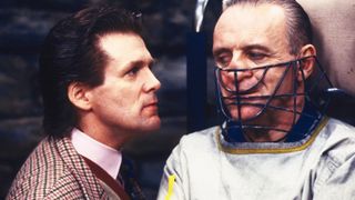 Anthony Heald and Anthony Hopkins in &quot;The Silence of the Lambs&quot;