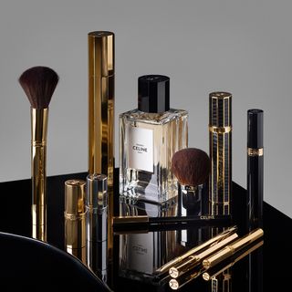 Celine Zouzou fragrance amid make-up