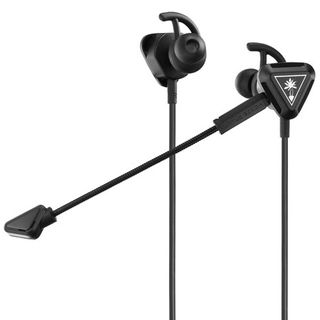 Turtle Beach Battle Buds in black render.