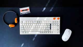 The retro Lofree Block keyboard