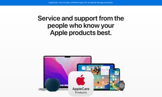 AppleCare screenshot