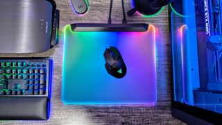 Image of the Razer Firefly V2 Pro mousepad.