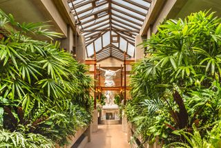 Conservatory by frank lloyd wright at martin house in buffalo