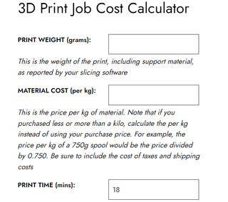 How to Calculate 3D Printing Costs