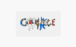 Niki de Saint Phalle’s 84th birthday doodle