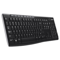 Logitech K270 Keyboard in Black