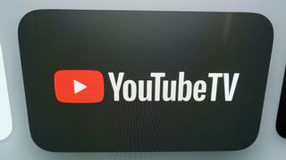 Youtube TV app on Apple TV home screen