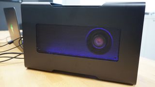 Razer Core external graphics enclosure launch details GDC photo