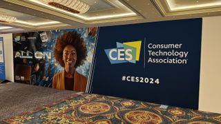 CES 2024 sign