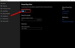 Powertoys Run Enable