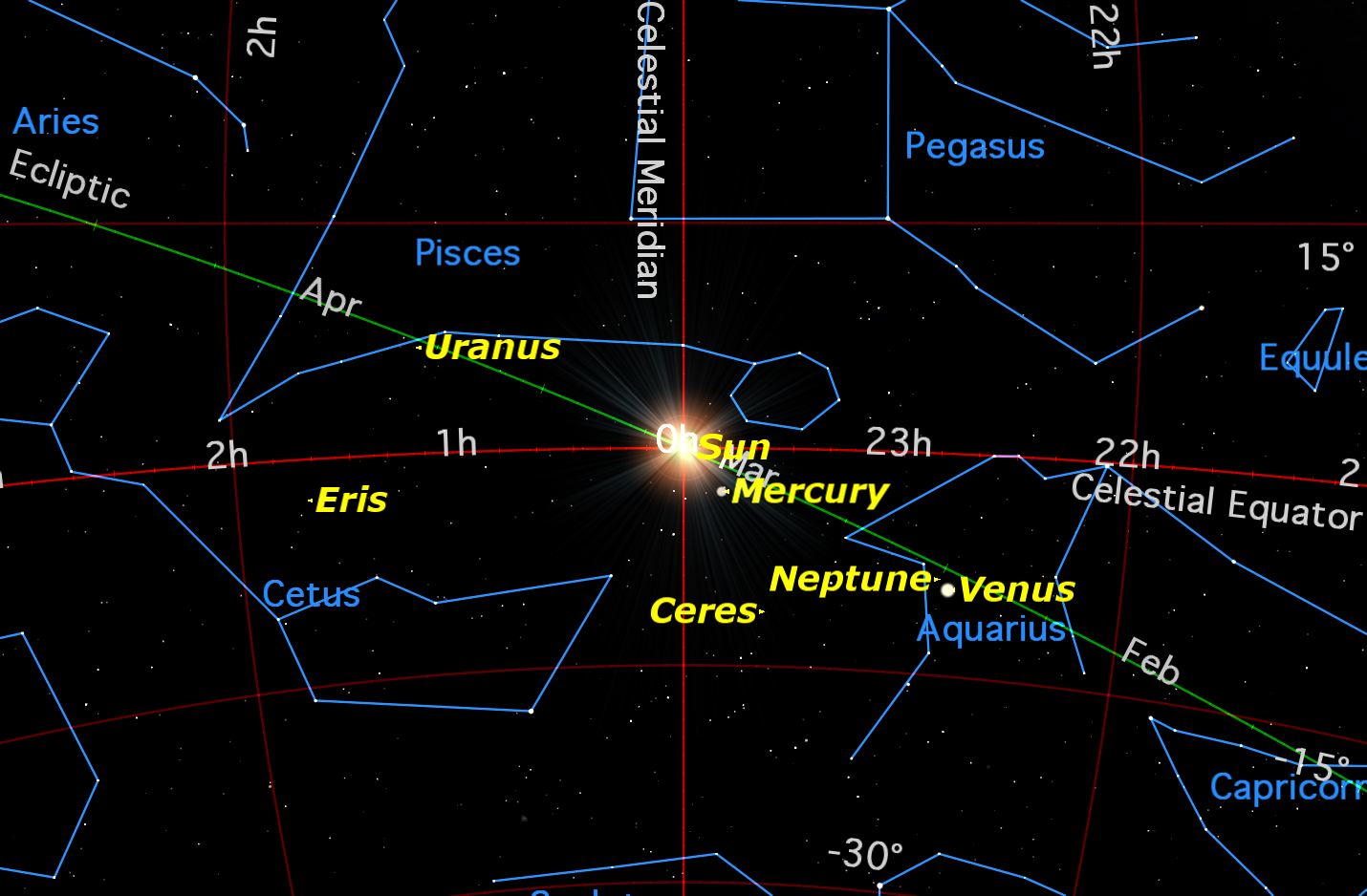 Spring Equinox Map